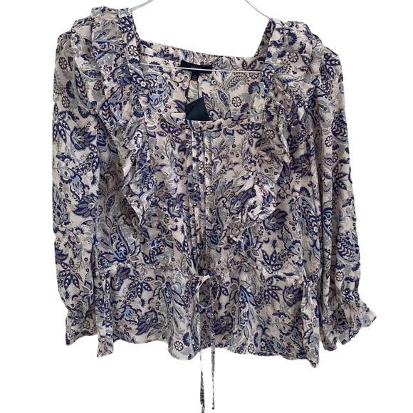 🆕Eclair Floral Print Blouse NWT - Picture 1 of 10